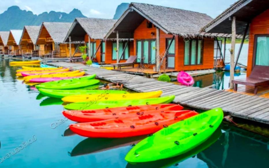 Khao Sok River & Jungle Bungalow Khao Sok National Park Exterior foto