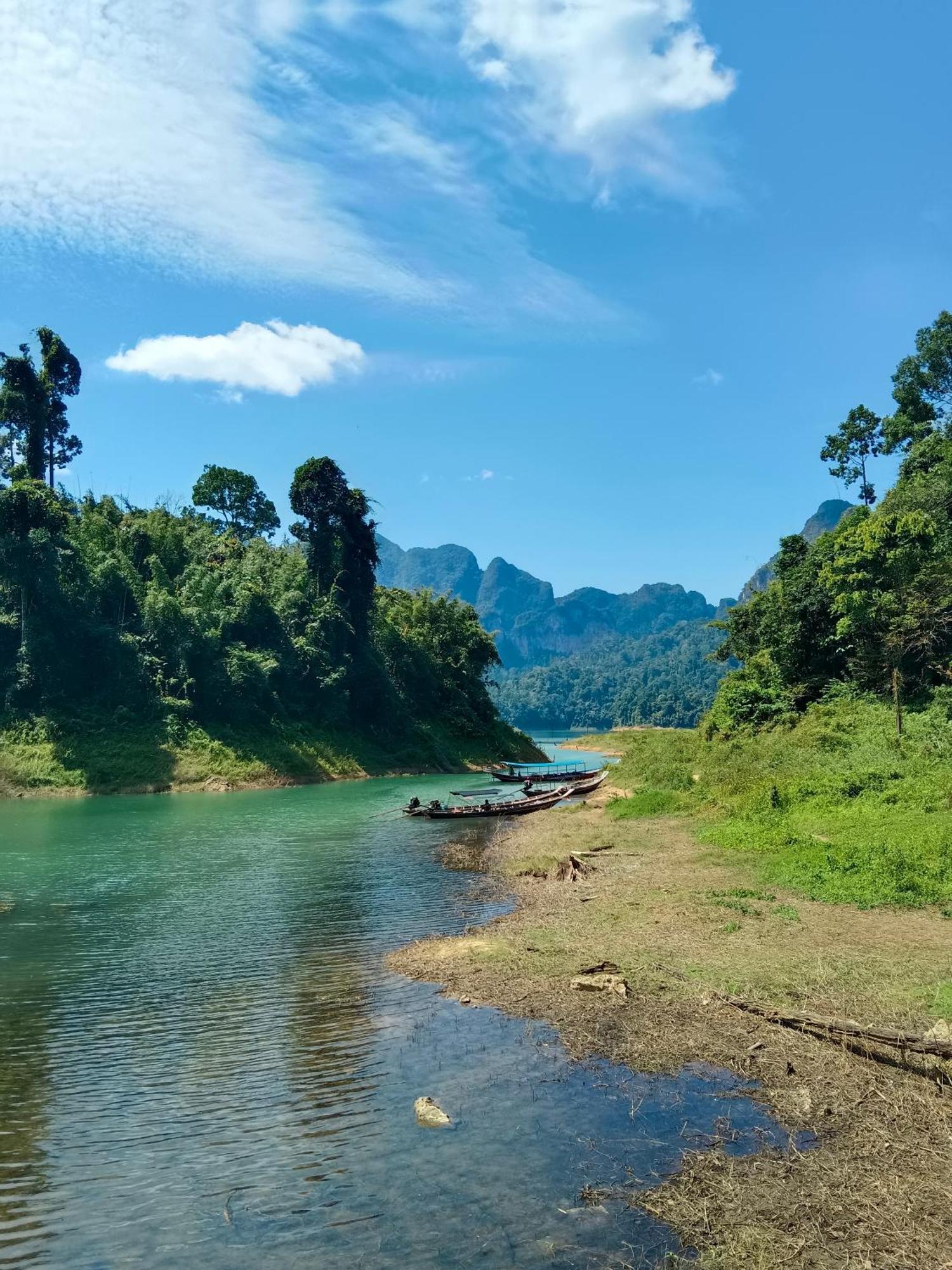 Khao Sok River & Jungle Bungalow Khao Sok National Park Exterior foto